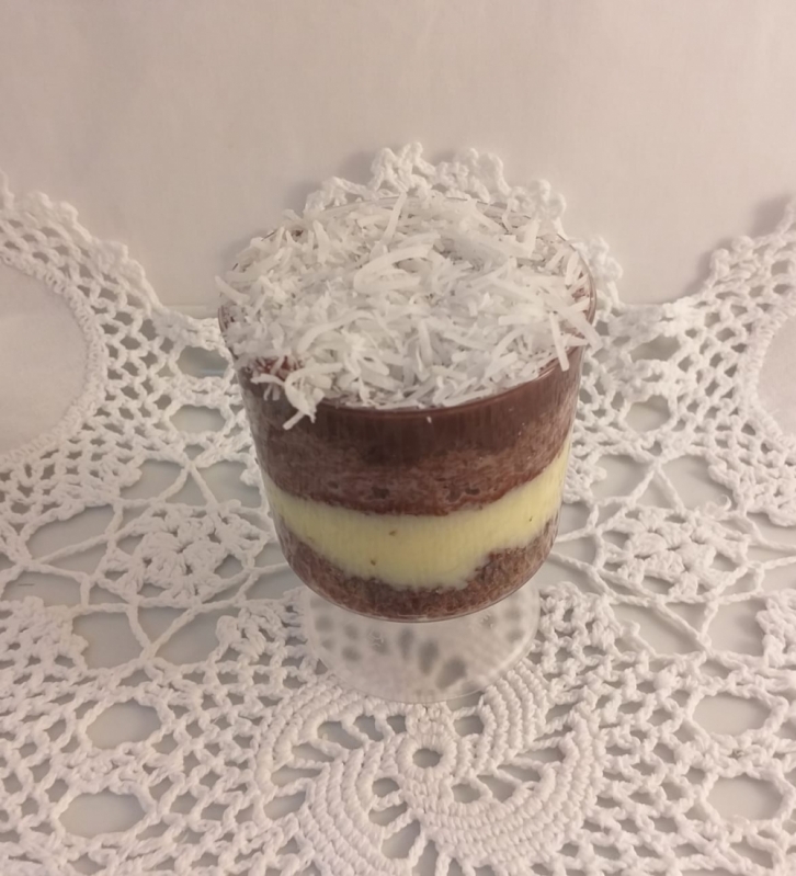 Bolo de Pote Prestígio Cotação Pacaembu - Bolo de Pote Gelado