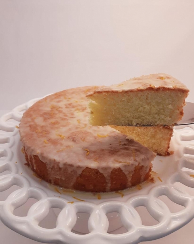 Bolo Natural de Laranja Butantã - Bolo Natural de Milho