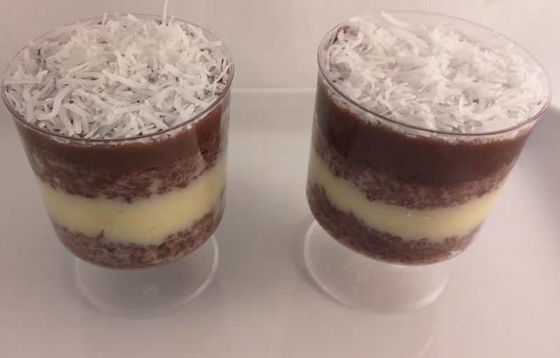 Bolos de Pote Prestígio Alto de Pinheiros - Bolo de Pote Coco