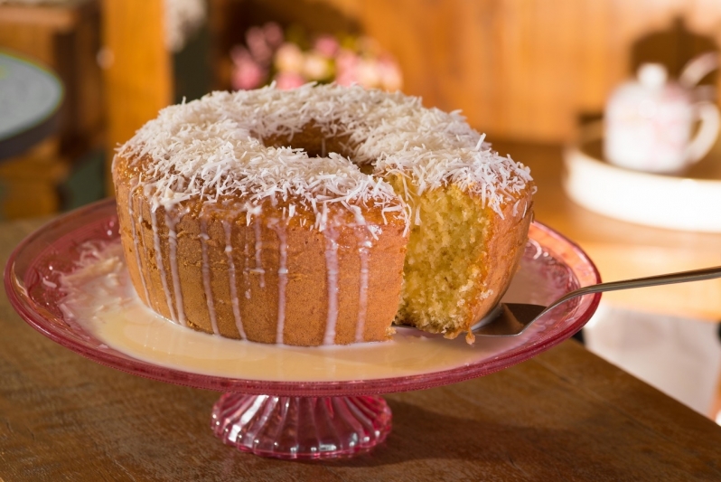 Bolos Natural de Coco Butantã - Bolo Natural de Laranja