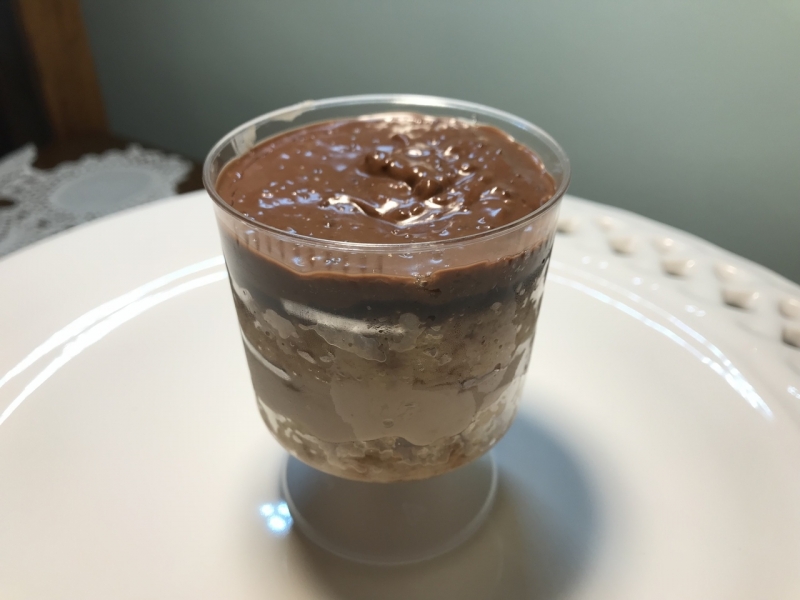 Quero Comprar Bolo de Pote Ovomaltine Vila Mariana - Bolo de Pote Leite Ninho com Nutella