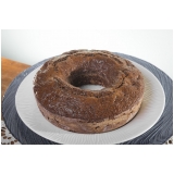 bolo natural de banana Cerqueira César