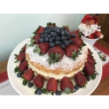 compra de naked cake com frutas Butantã