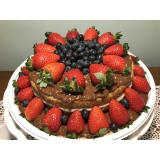 compra de naked cake de chocolate Jardim Bonfiglioli