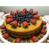 compra de naked cake para festa Jardim Guedala